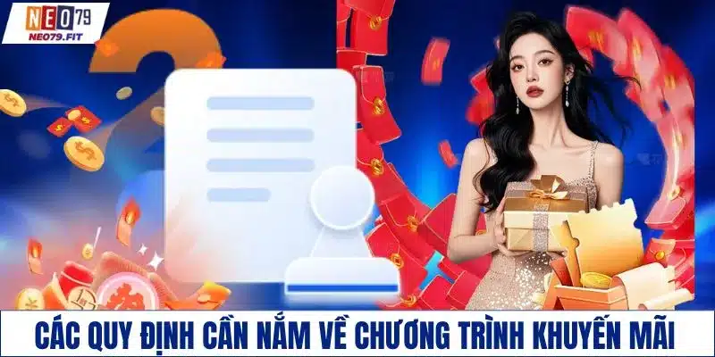 Các quy định cần nắm về chương trình khuyến mãi