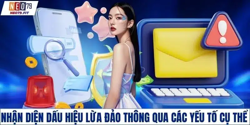 Nhận diện dấu hiệu lừa đảo thông qua các yếu tố cụ thể